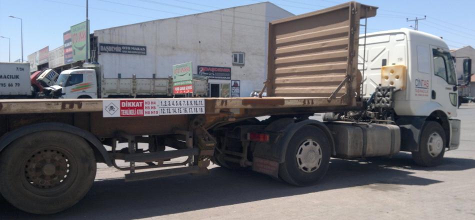 Çintaş Taşımacılık  --  Araçlarımızdan Bazıları